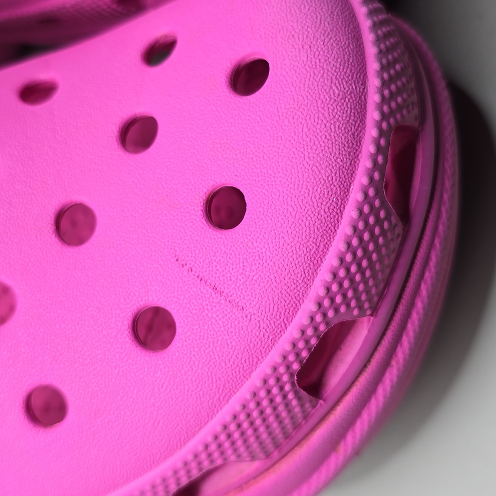 Crocs Classic Bae Platform Clogs Women's Sz 8 Pink Shoes Iconic Comfort Sandals - Picture 6 of 12